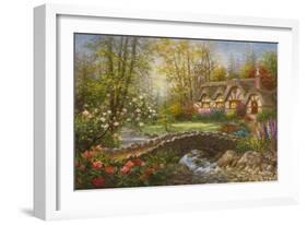 Home Sweet Home-Nicky Boehme-Framed Giclee Print