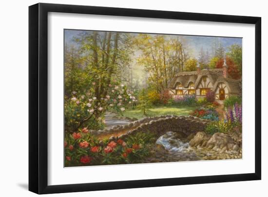 Home Sweet Home-Nicky Boehme-Framed Premium Giclee Print