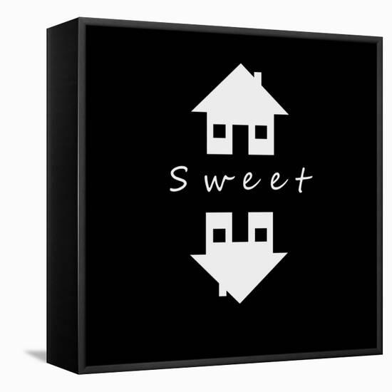 Home Sweet Home-null-Framed Stretched Canvas