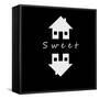 Home Sweet Home-null-Framed Stretched Canvas