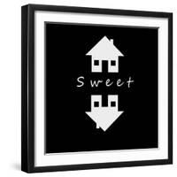 Home Sweet Home-null-Framed Art Print