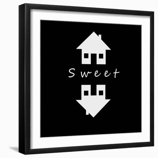 Home Sweet Home-null-Framed Art Print