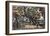 Home Sweet Home-Currier & Ives-Framed Giclee Print