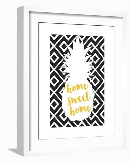 Home Sweet Home-Bella Dos Santos-Framed Art Print