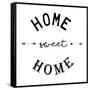 Home Sweet Home-null-Framed Stretched Canvas