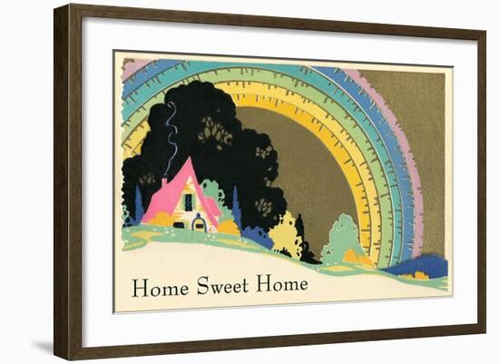 Home Sweet Home-null-Framed Art Print