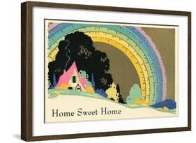 Home Sweet Home-null-Framed Art Print