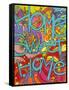 Home Sweet Home-Dean Russo- Exclusive-Framed Stretched Canvas