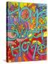 Home Sweet Home-Dean Russo- Exclusive-Stretched Canvas