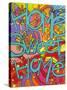 Home Sweet Home-Dean Russo- Exclusive-Stretched Canvas