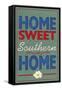 Home Sweet Southern Home-Julie Goonan-Framed Stretched Canvas