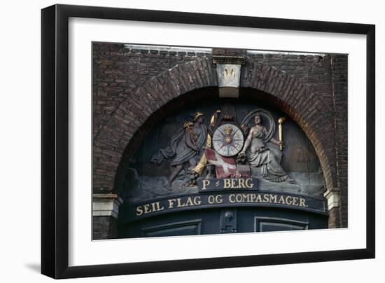 Home to Ancient Polychrome Reliefs of Shipping Company P Berg-null-Framed Giclee Print