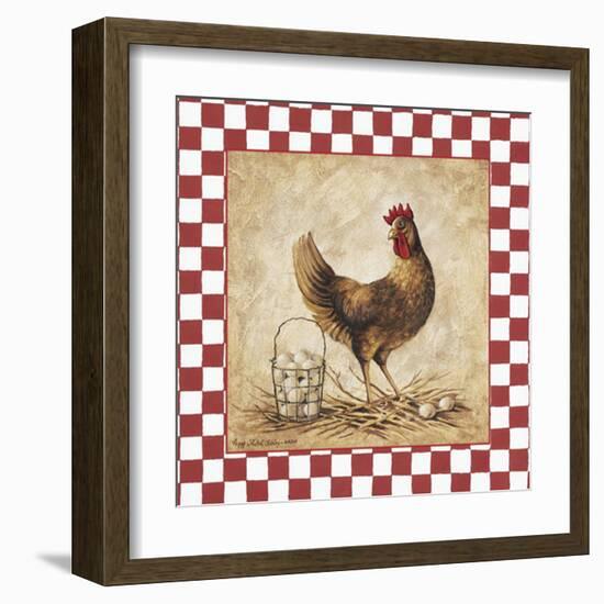 Home to Roost-unknown Sibley-Framed Art Print