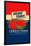 Home Town Brand Tomato Puree-null-Framed Art Print