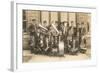 Home Town Marching Band-null-Framed Art Print