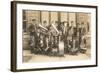 Home Town Marching Band-null-Framed Art Print