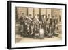 Home Town Marching Band-null-Framed Art Print