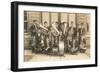 Home Town Marching Band-null-Framed Art Print