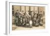 Home Town Marching Band-null-Framed Art Print