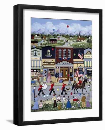 Home Town Parade-Sheila Lee-Framed Giclee Print