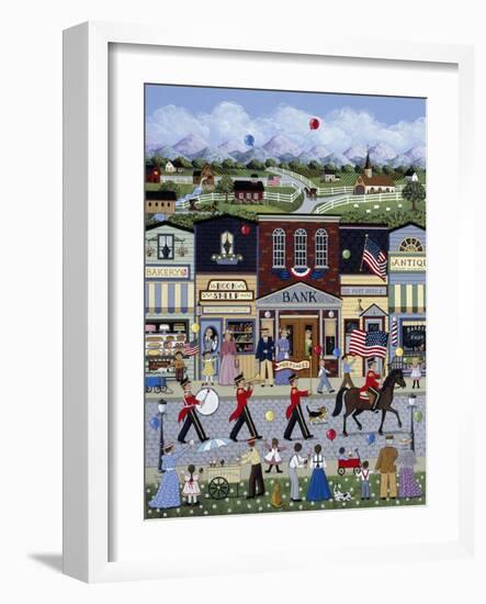 Home Town Parade-Sheila Lee-Framed Giclee Print
