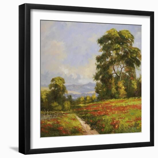 Home Trail Flowers-Hannah Paulsen-Framed Art Print