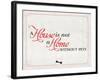 Home without Pets-null-Framed Premium Giclee Print