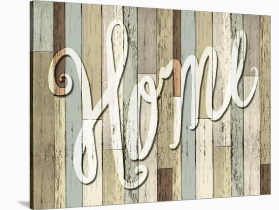 Home Wood Sign-ALI Chris-Stretched Canvas