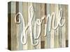 Home Wood Sign-ALI Chris-Stretched Canvas