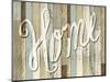 Home Wood Sign-ALI Chris-Mounted Giclee Print