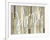 Home Wood Sign-ALI Chris-Framed Giclee Print