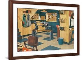 Home Workshop-null-Framed Premium Giclee Print