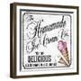 Homeade Icecream Co-ALI Chris-Framed Giclee Print