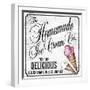 Homeade Icecream Co-ALI Chris-Framed Giclee Print