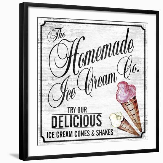 Homeade Icecream Co-ALI Chris-Framed Giclee Print