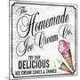 Homeade Icecream Co-ALI Chris-Mounted Giclee Print