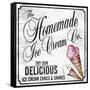 Homeade Icecream Co-ALI Chris-Framed Stretched Canvas