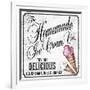 Homeade Icecream Co-ALI Chris-Framed Giclee Print