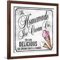 Homeade Icecream Co-ALI Chris-Framed Giclee Print