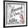 Homeade Icecream Co-ALI Chris-Framed Giclee Print