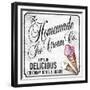 Homeade Icecream Co-ALI Chris-Framed Giclee Print