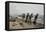 Homecoming fishermen, Skagen, 1878-Harald Oscar Sohlberg-Framed Stretched Canvas
