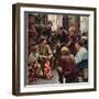 "Homecoming Marine", October 13,1945-Norman Rockwell-Framed Premium Giclee Print