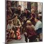"Homecoming Marine", October 13,1945-Norman Rockwell-Mounted Giclee Print