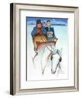 Homecoming-Norman Rockwell-Framed Giclee Print