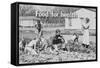 Homegrown Food Is Homegrown Wealth.-Dorothea Lange-Framed Stretched Canvas