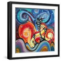 Homeland Funky Houses-Megan Aroon Duncanson-Framed Art Print