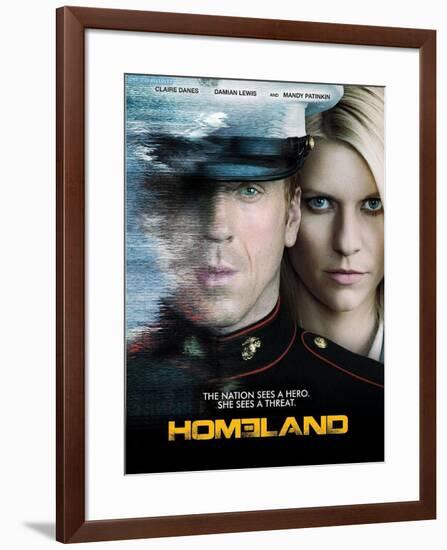 Homeland Television Poster-null-Framed Poster