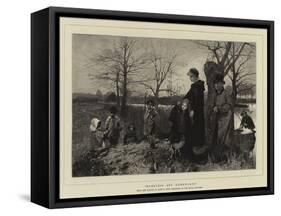 Homeless and Homewards-John Robertson Reid-Framed Stretched Canvas