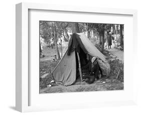 Homeless Boy, 1937-Russell Lee-Framed Photographic Print